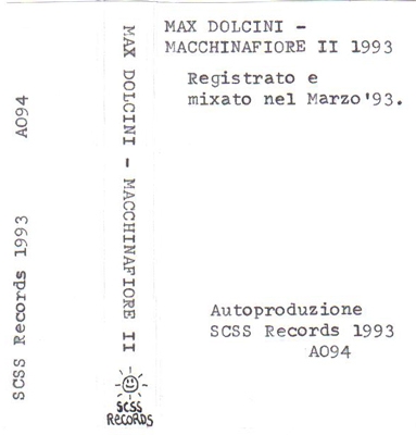 a094 max dolcini: macchinafiore II 1993